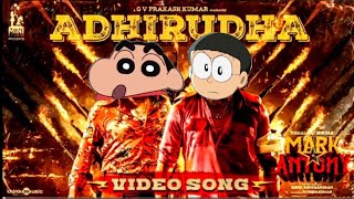 Mark Antony Adhirudha Doraemon and shin Chan song in Tamil [upl. by Elleira]