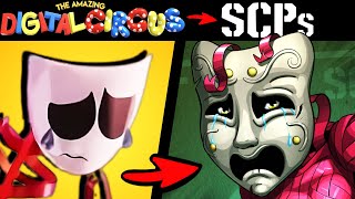 What if THE AMAZING DIGITAL CIRCUS Characters Were SCPs 2 Lore amp Speedpaint [upl. by Newsom]