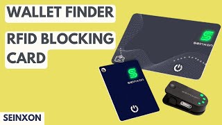 WALLET FINDER RFID BLOCKING CARD  SEINXON [upl. by Sev889]