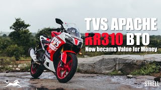 2023 TVS Apache RR 310 BTO Detailed Review  STRELL [upl. by Eadith147]