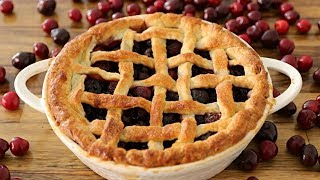 Cherry Pie Recipe  How to Make Cherry Pie [upl. by Tenom]