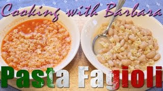 Pasta e Fagioli  Cooking with Barbara [upl. by Zina]