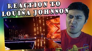 Louisa Johnson X Factor UK 2015 6 Chair Challenge Jennifer Hudson  I Am Telling You REACTION [upl. by Siurtemed]