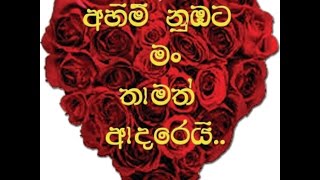 Lande Ukula Uda Ninda gihin Hiti ලංදේ උකුළ උඩ නින්ද ගිහින් හිටි [upl. by Aileno]