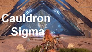 Horizon Zero Dawn  Cauldron SIGMA Walkthrough [upl. by Caprice224]