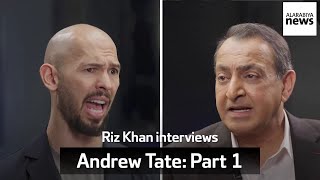 Andrew Tate Breaks Down IsraelGaza Gender Roles And More  The Full Interview With Riz Khan Part 1 [upl. by Isaac]