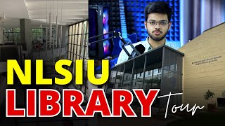 NLSIU Library tour Vlog  Best law College in India  Abhyuday Pandey [upl. by Lamee]