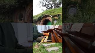 Concerning Hobbits  The Shire 🌳🎶 lordoftherings organ [upl. by Aitetel812]