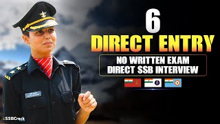 6 SSB Interview Direct Entries 2024 [upl. by Sorgalim]