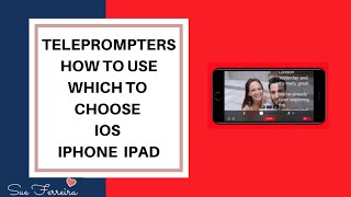 Teleprompter for iOS iPhone iPad by Joe Allen [upl. by Motteo514]