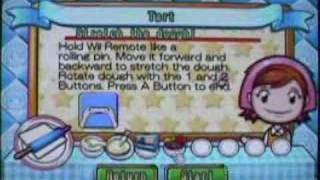 Cooking Mama Cook Off Wii  Tart  Gold Medal [upl. by Ahseuqal340]