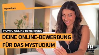 Deine OnlineBewerbung für das myStudium [upl. by Shantha474]