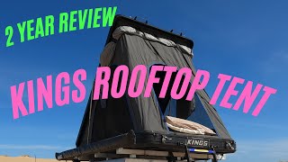 Kings Rooftop Tent 2Year Review Durability Comfort amp Adventure [upl. by Longawa150]