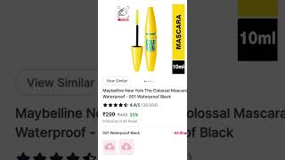 Affordable Mascara from Nykaayoutubeshortsviraltrendingshortsfeedytshortsshare [upl. by Stolzer]