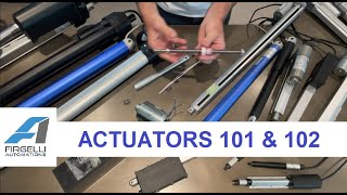 Linear Actuators 101  Actuator Basics how they work how you run them and whats inside an Actuator [upl. by Loss]