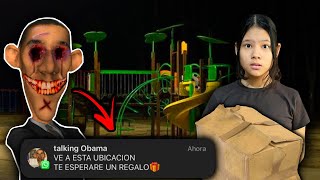 TALKING OBAMA ME CITÓ EN ESTA DIRECCIÓN😱 Y ME ENTREGÓ UNA CAJA MISTERIOSA📦 Regina MH [upl. by Neros]