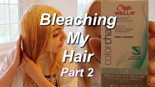 Wella colorcharm toners T28 T27 T14 amp T10 EXPLAINED with swatches [upl. by Coyle]