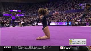 Katelyn Ohashi UCLA 2019 Floor vs Washington 100 [upl. by Fullerton]