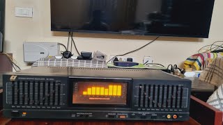 SoldSANSUI Stereo Graphic Equalizer With Spectrum SE3000For SaleInfinity AudioConta 9443370602 [upl. by Eillam621]