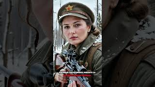 Lyudmila Pavlichenko La Mujer que Aterrorizó al Ejército Nazi curiosidadesdelahistoria guerra [upl. by Fayette]