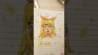 Kagamine Rin vocaloid animation [upl. by Suoicserp443]