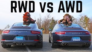 Porsche 911 2 vs 4 RWD vs AWD differences C2S vs C4S [upl. by Atled]