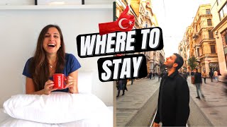 ISTANBUL Hotels vs Airbnb  WHERE to STAY in Istanbul TURKEY  BEST areas to live in ISTANBUL [upl. by Ybanrab]