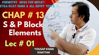 Chap  13  S amp P Block Elements  lec  01 for ETEAMDCAT Students [upl. by Eclud]