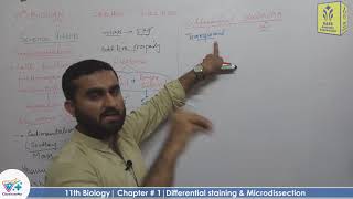 Differential staining and microdissectionfedral boardChapter 1 Grade 11  1st yer biologylec  2 [upl. by Edurtreg]