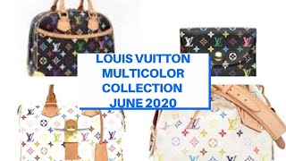 LOUIS VUITTON MULTICOLOR COLLECTION 2020 [upl. by Oicinoid]