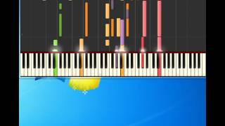 Paul McCartney Pipes Of Peace Piano tutorial by Synthesia [upl. by Aisatan]