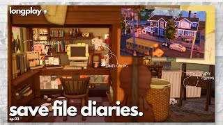 how to start a sims 4 save file  lore┊savefile diaries┊sims 4 long play with commentary [upl. by Kora733]