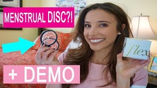 Flex Menstrual Disc  Demo I PERIOD TALK [upl. by Cosenza]