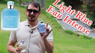 Light Blue Pour Homme Eau Intense by Dolce amp Gabbana Fragrance Review [upl. by Tessy409]