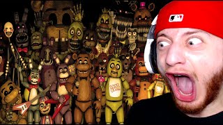 The Entire FNAF Lore Explained REACTION [upl. by Carolynn]