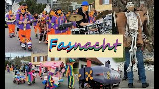 Fasnacht  Willerzell «Fasta» und «Naht»  Switzerland [upl. by Lamhaj360]