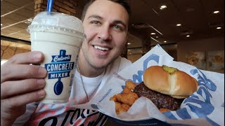 CULVERS Butter Burger WOW First time trying it [upl. by Griff843]