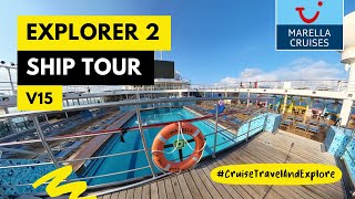 Marella Cruises  Ship Tour Marella Explorer 2  Full Deck Review  Adriatic Affair Sail Three Seas [upl. by Tennos]