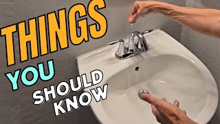 How to Fix a Broken Sink Stopper  Replacing the Stopper Pivot Rod [upl. by Arand562]