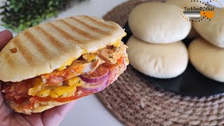 Recette Pain Panini Maison Recette facile et Rapide [upl. by Rubi390]