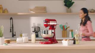 The KitchenAid® Pro 5™ Plus Series 5 Quart BowlLift Stand Mixer  KitchenAid [upl. by Synn]