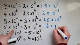 Calculating with standard form GCSE Maths [upl. by Phail753]