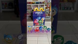 Look how cute 😍 mcdonalds happymeal insideout pixar disney [upl. by Eiltan734]