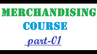 Merchandising course [upl. by Monroe]