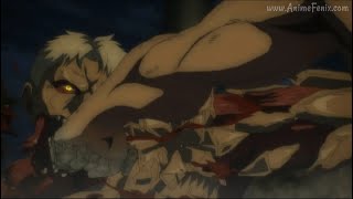 EREN VS REINER ROUND 3 HD Shingeki no kyojin Final Season [upl. by Kwok]