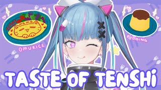 〚TASTE OF TENSHI〛🩹📶 Omurice amp Pudding  1K  MONETIZATION CELEBRATION 🍅🍮 [upl. by Milburn]