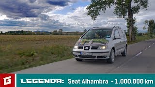 Seat Alhambra  1000000 km  Aký šofér také auto  Legenda [upl. by Aldwon]