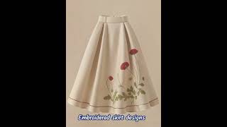 Skirt embroidery designs [upl. by Deer]