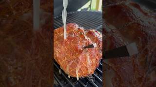 Pork Sirloin Roast on the Big Green Egg for Father’s Day dinner [upl. by Barber233]