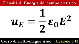 Densità di energia del campo elettrico [upl. by Rand399]